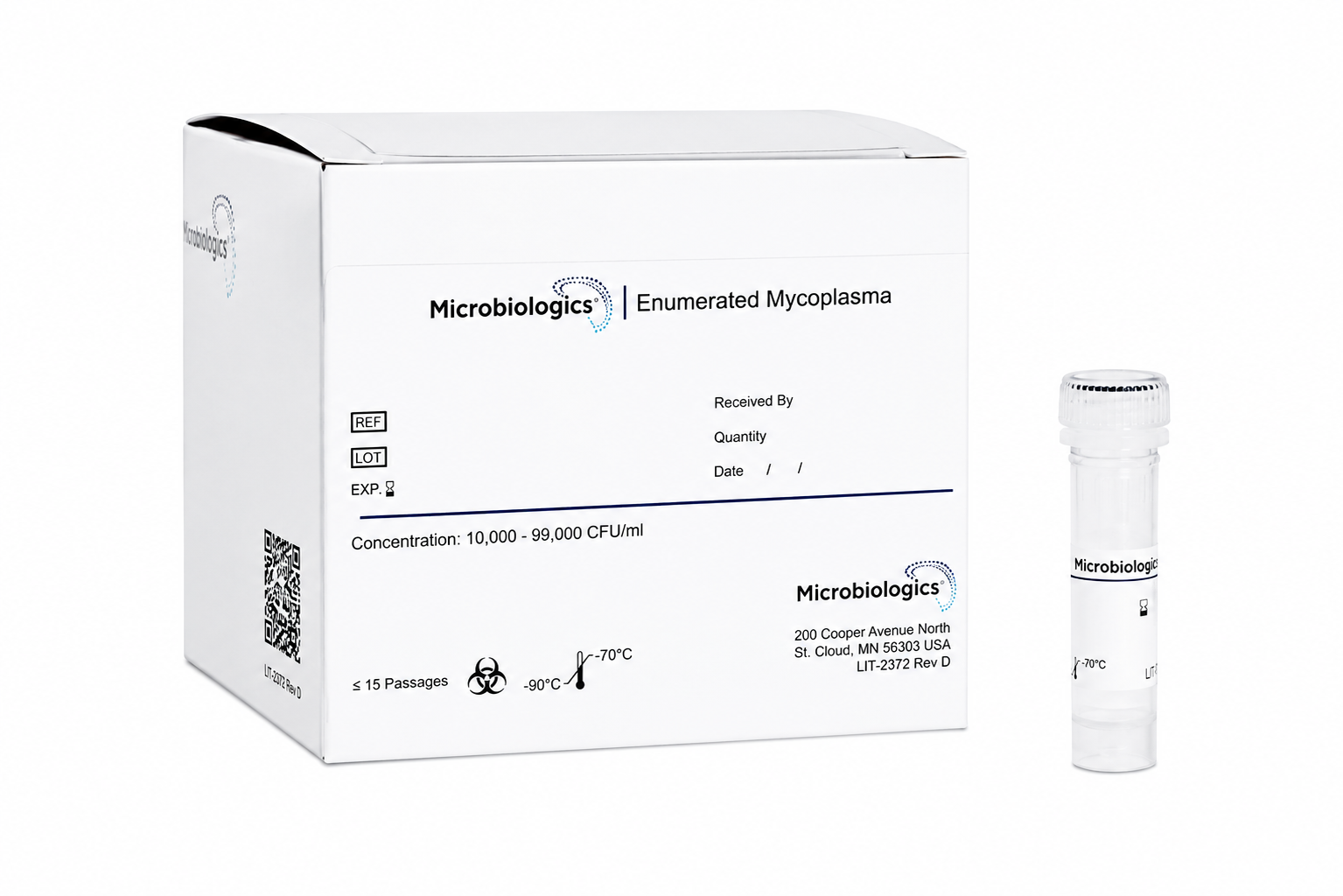 Enumerated Mycoplasma